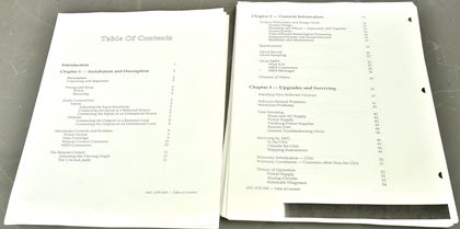 Ursa Major-ADR 68K user manual